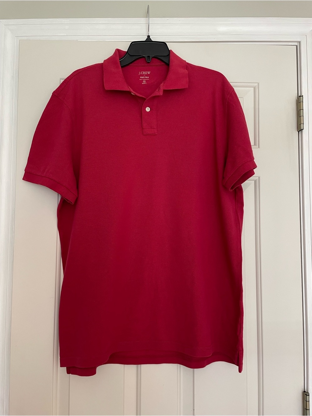 J. Crew Men’s Polo Shirt - Bright Red